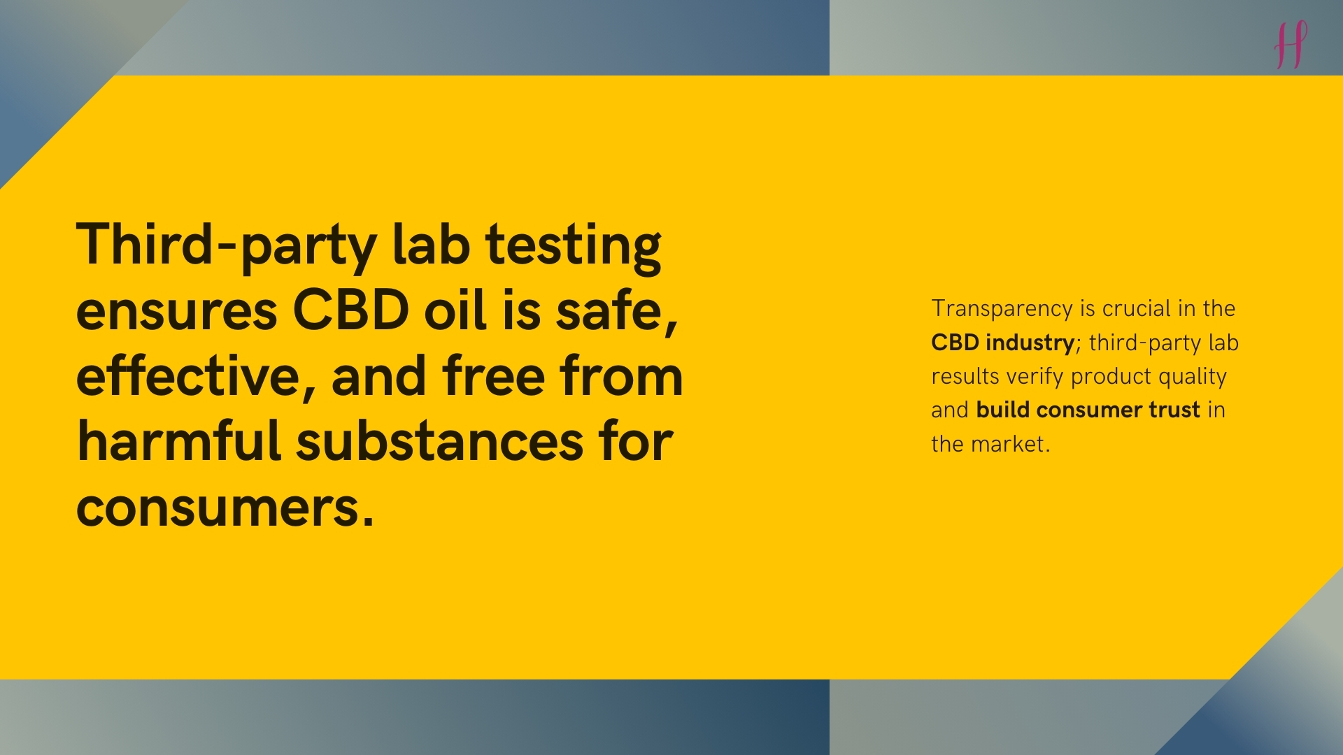 Third-Party Lab Testing and Transparency